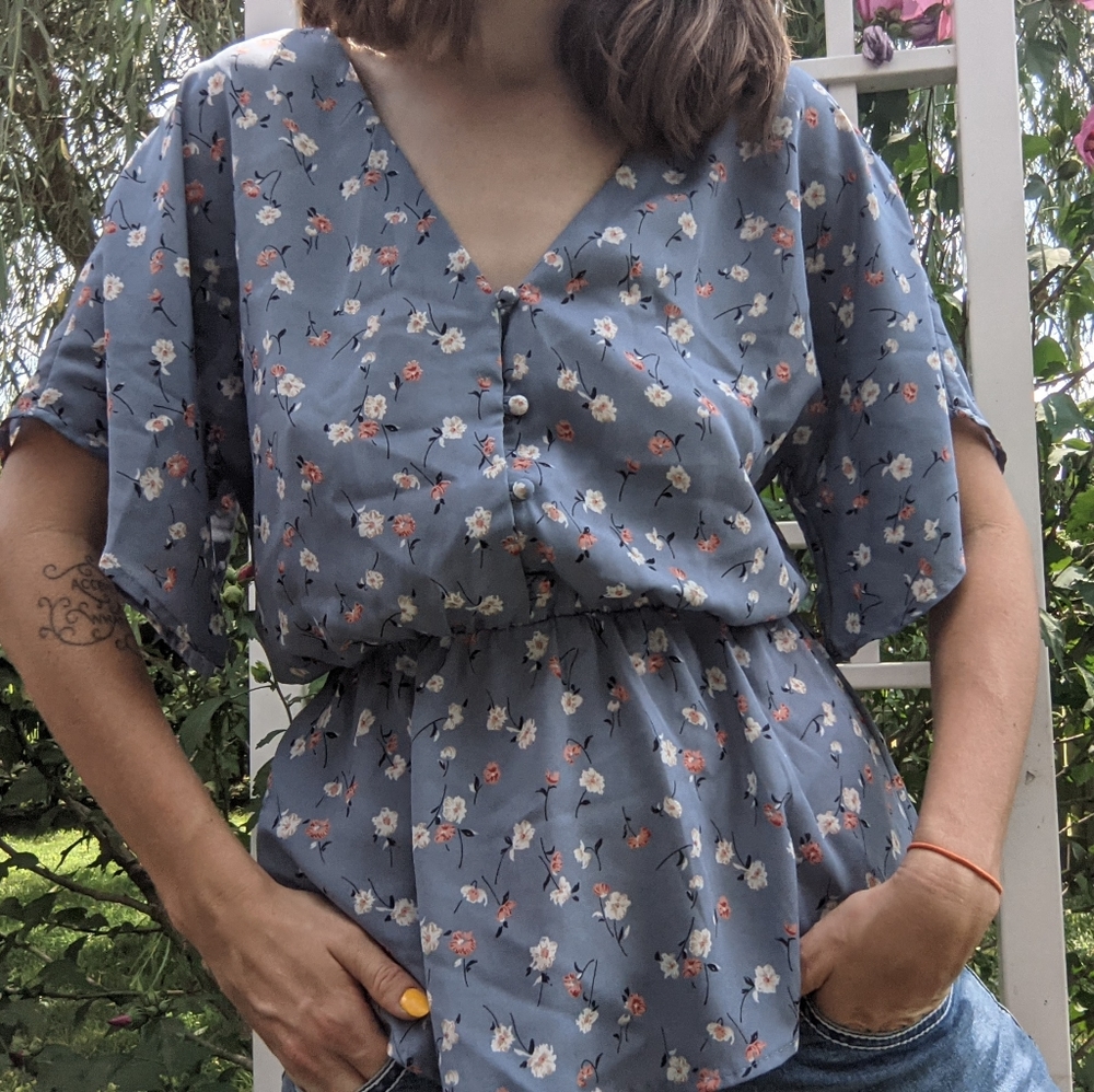 Floral blouse